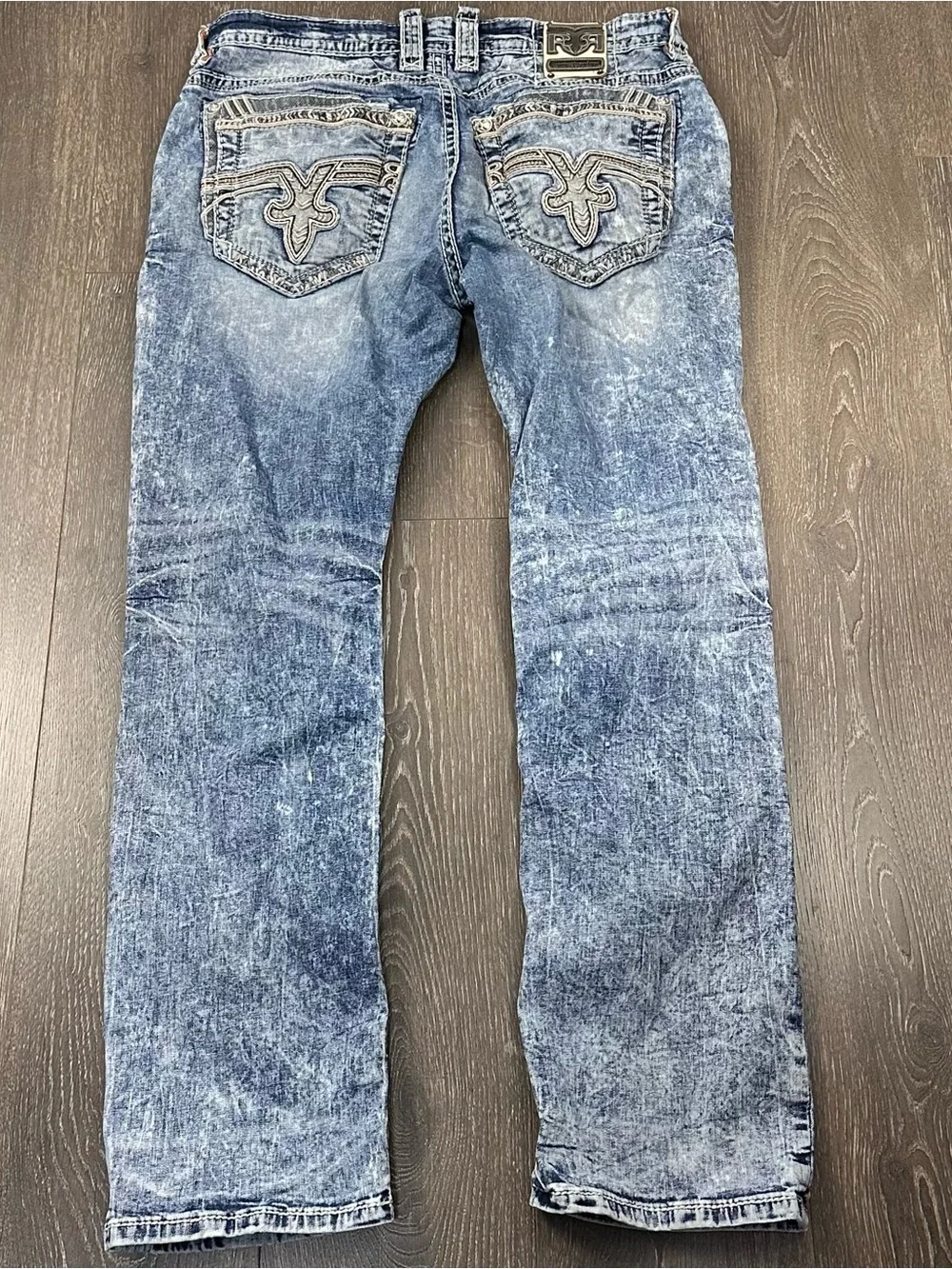 Rock Revival Saif Relaxed Straight 17 Sz 36